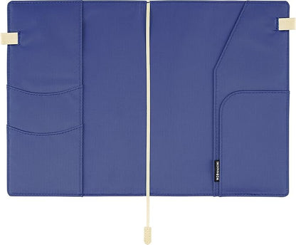 Hobonichi planner day-free (A5 size) notebook cover/BS light (blue)