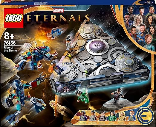 LEGO Marvel Rise of The Domo 76156 Building Kit,Multicolor, 1040 Pcs