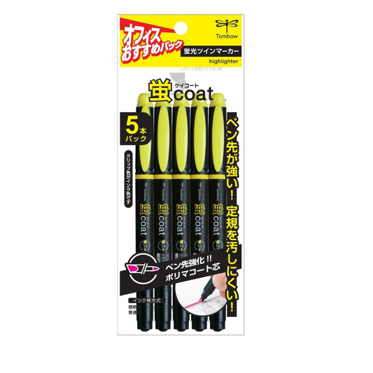 TOMBOW Pencil Highlighter, Fluorescent.