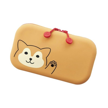 Lihit Lab Zipper Pouch Punilabo Shiba Inu A7716-2