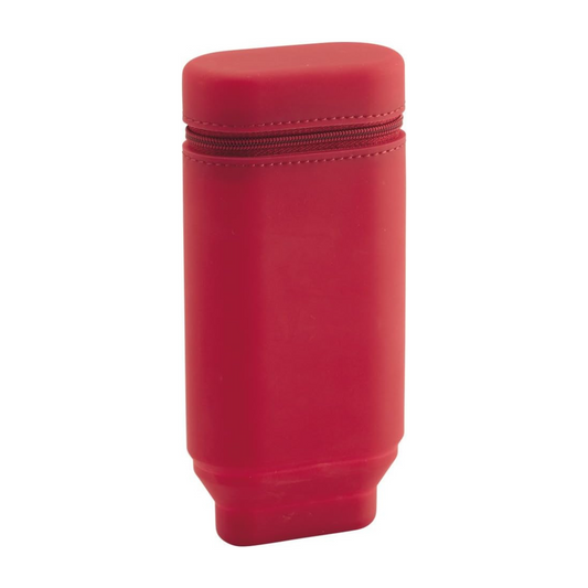 Lihit Lab  Stand Pencil Case Oval Type Red A7694-3