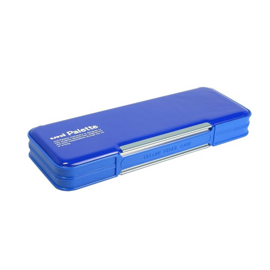 Uni Mitsubishi Pencil Case Unipalette Double Opening Blue P1000BT300