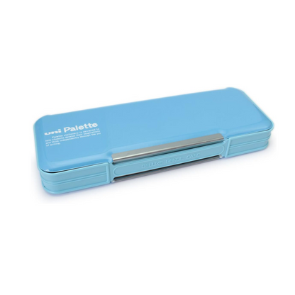 Uni Mitsubishi Pencil  Case Uni Palette Double Opening Light Blue P1000BT302