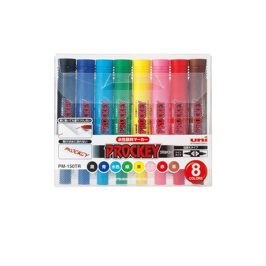 Uni Mitsubishi Pencils Prockey Twin Water-Based Marker Pens