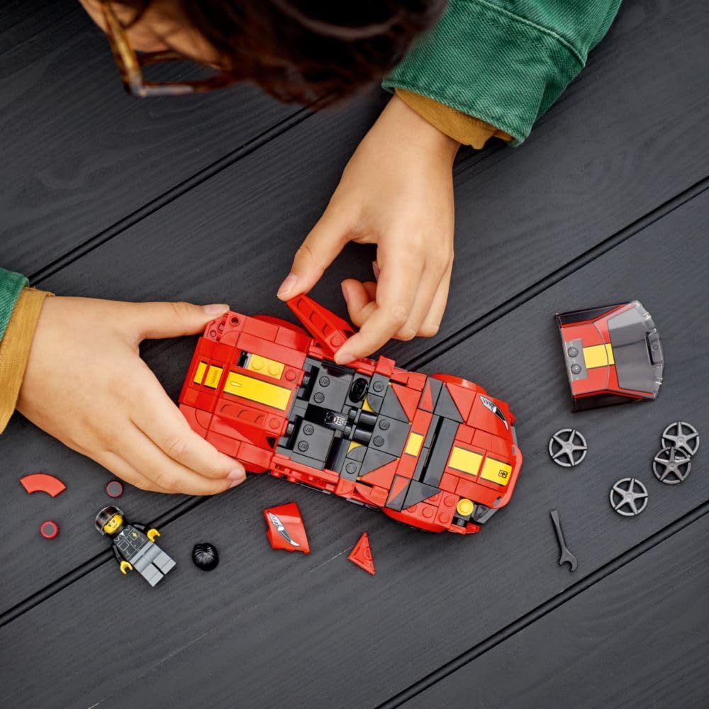 LEGO Speed Champions Ferrari 812 Competizione 76914 Building Toy Set (261 Pieces)