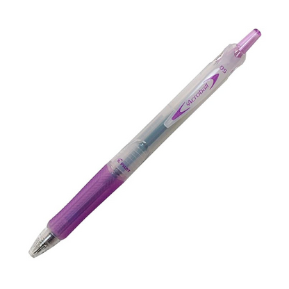 Pilot Acroball 150, Knock Ballpoint Pen, Extra Fine, Pink Body (BAB-15EF-PB