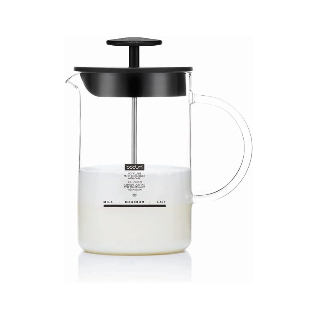 BODUM Milk Foamer Latteo Milk Frother Black Coffee Cappuccino 1446-01
