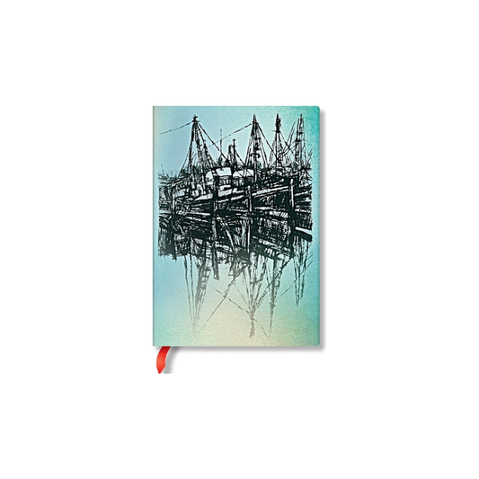 Paper Blanks PB3177-2 Notebook, Ship and Mirror Image, B6, Ruled
