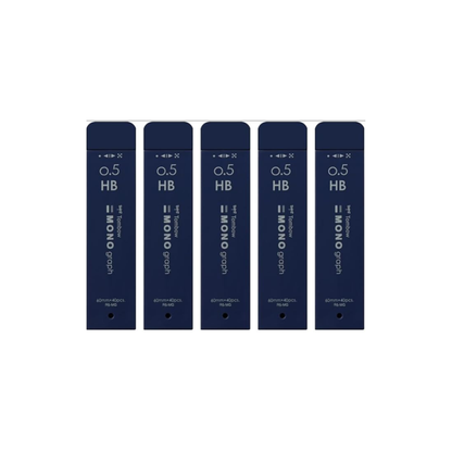 Tombow MONO Monogram MG 0.5mm HB Navy R5-MGHB42-5P