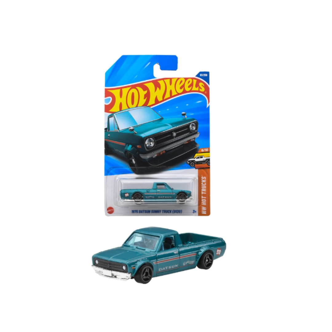 Hot Wheels JFN51 Basic Car 1975 Datsun Sunny Truck (B120) Vehicle Toy Mini CarHot Wheels JFN51 Basic Car 1975 Datsun Sunny Truck (B120) Vehicle Toy Mini Car