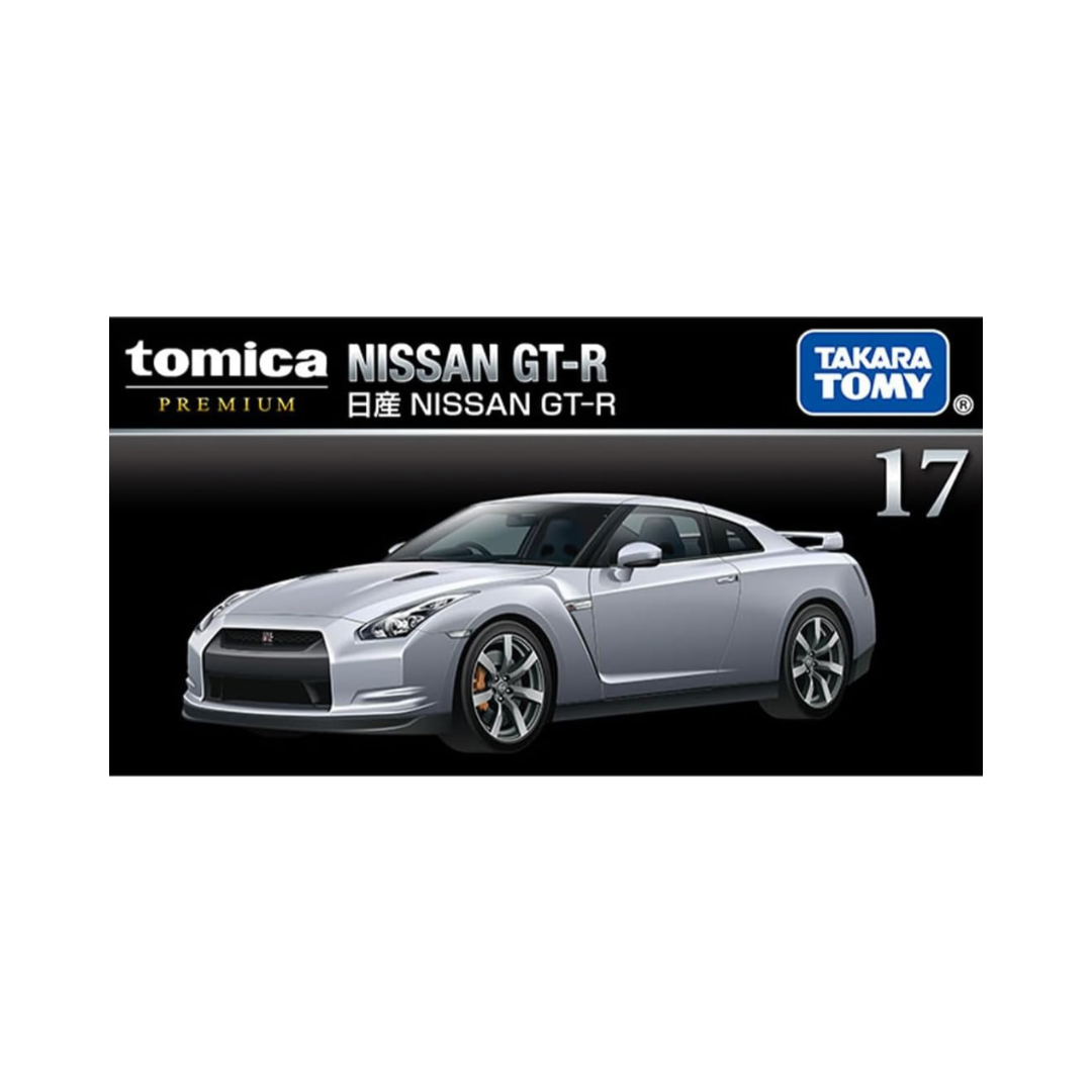 Takara Tomy Tomica Premium 17 Nissan NISSAN GT-R Mini Car Toy for Ages 6 and Up
