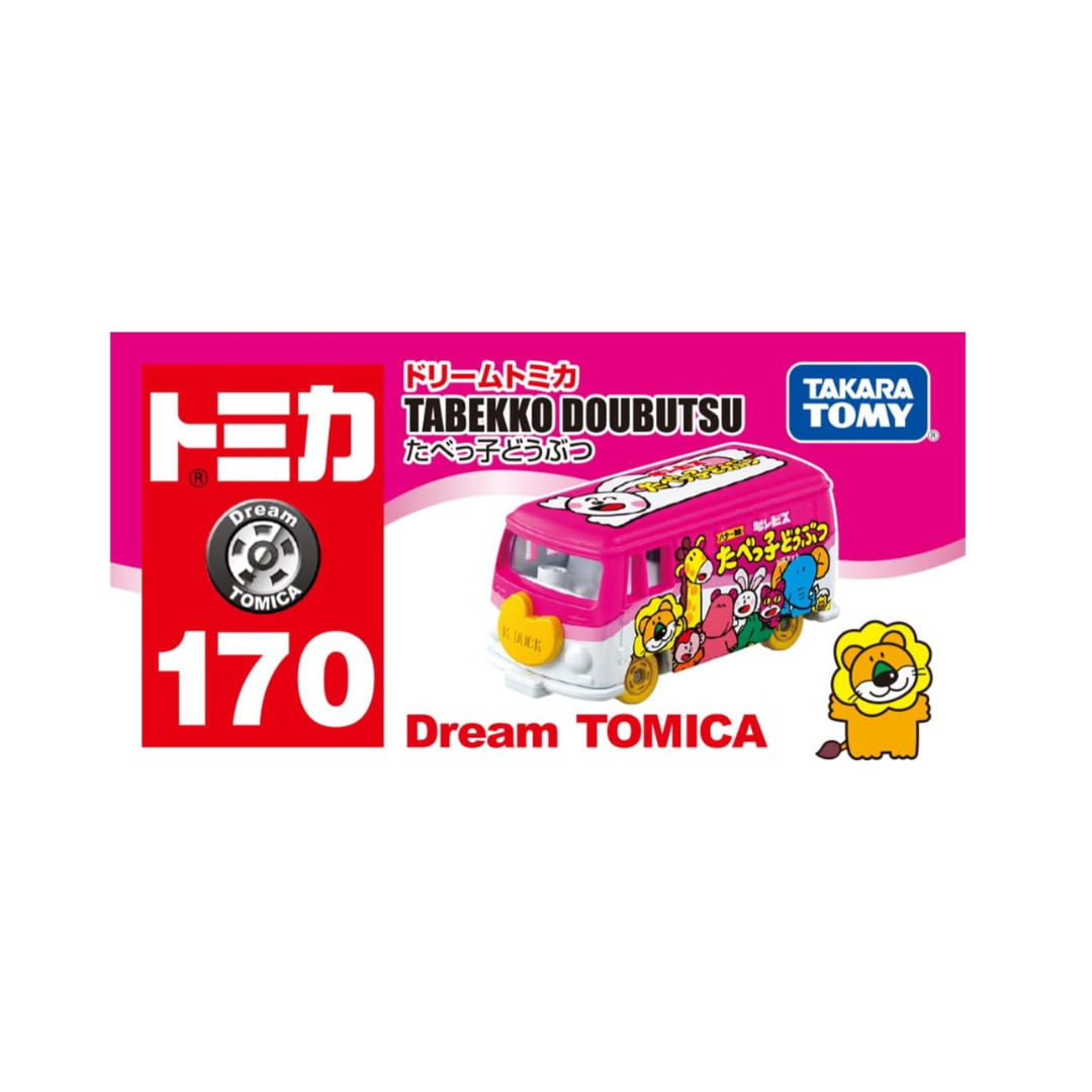 Takara Tomy Dream Tomica No. 170 Tabekko Doubutsu Mini Car Toy Ages 3 and Up