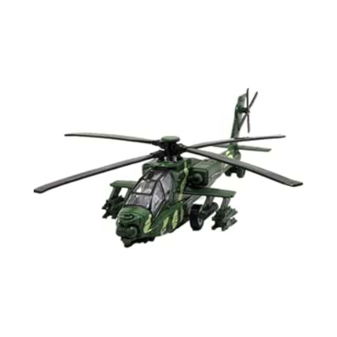 Sugarello Helicopter Fighter Jet with LED Light and Sound, Helicopter Toy, Air Force, Helicopter, Self-Defense Forces Collection, Present for Boys, 1/32