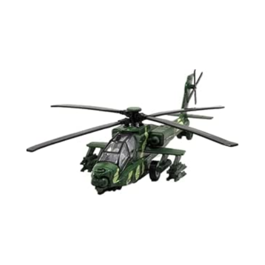 Sugarello Helicopter Fighter Jet with LED Light and Sound, Helicopter Toy, Air Force, Helicopter, Self-Defense Forces Collection, Present for Boys, 1/32