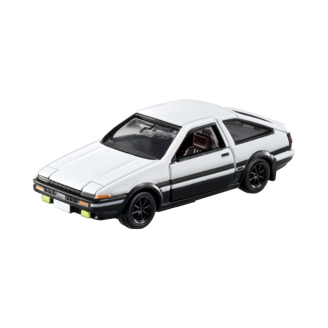 Takara Tomy Premium Unlimited 01 Initial D AE86 Trueno (Takumi Fujiwara) Mini Car Toy for Ages 6 and Up
