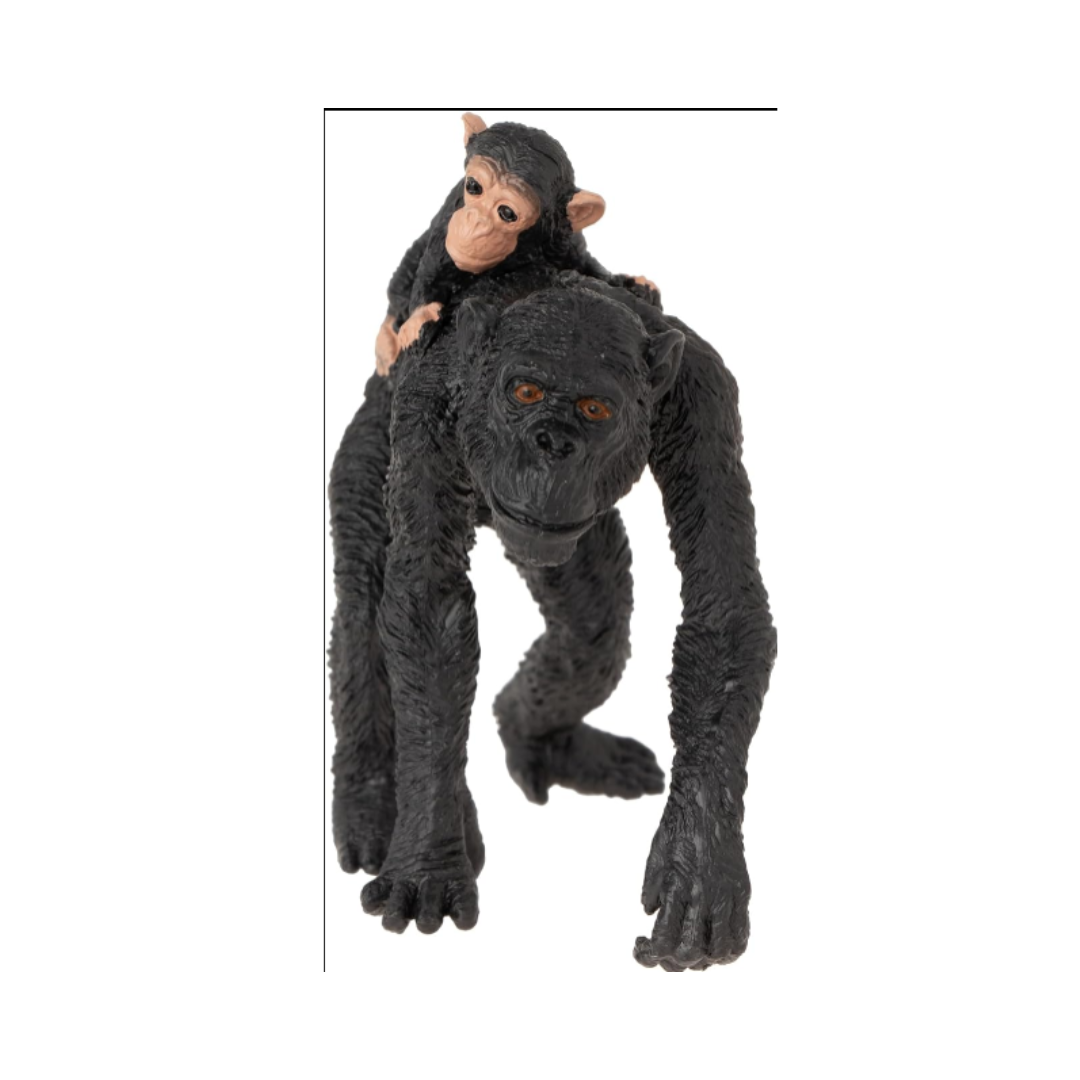 Mojo 387264 Chimp and Baby Figure