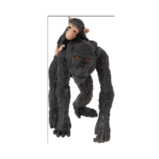 Mojo 387264 Chimp and Baby Figure
