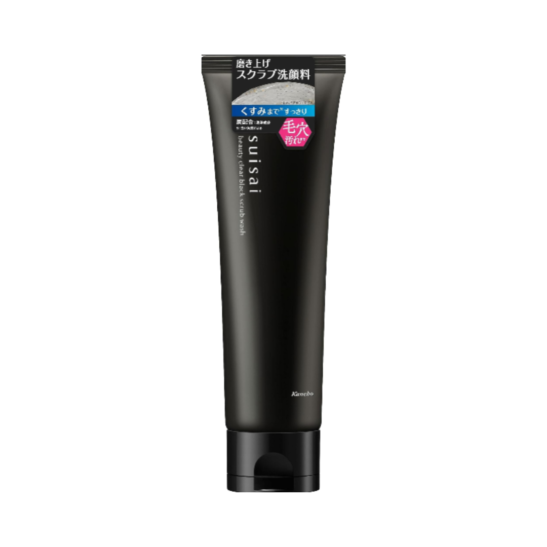 Suisai Pore Care Beauty Clear Black Scrub Wash
