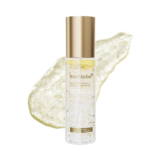 Medicube Vitamin Coric Acid Serum Mist, Spray Serum, Mist Lotion, Jelly Texture, Moisturizing Mist, Moisturizing Serum, Moisturizing Mist, Essence Mist, Dual-Layer, Lotion, Sensitive Skin, Dry Skin