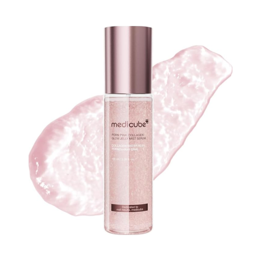 Medicube PDRN Pink Jelly Serum Mist, Spray Serum, Mist Lotion, Moisturizing Mist, Moisturizing Serum, Essence Mist, Dual-Layer, Lotion, Sensitive Skin, Dry Skin, Elastic, Pores, Texture