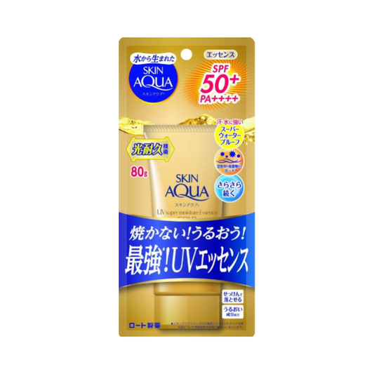Skin Aqua Super Moisture Essence Gold Sunscreen White