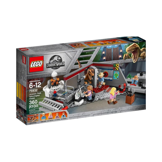 LEGO Jurassic World Jurassic Park Raptor Chase 75932