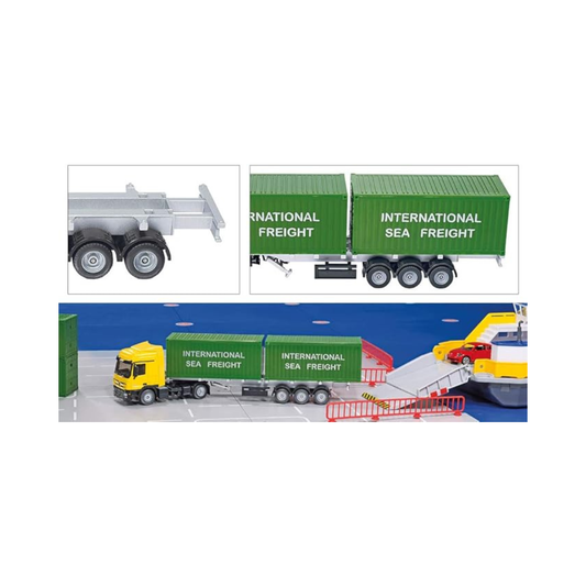 SIKU SK3921 Truck with Container for Ages 3 and Up