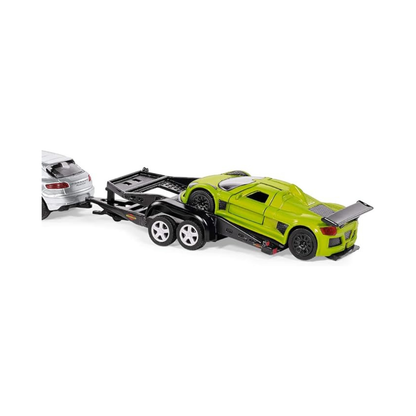 SIKU Porsche Trailer Gumpert Apollo Loading 1/55 Scale SK2544