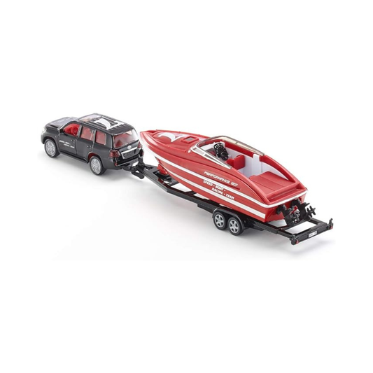 Siku 2543 - Car with Motorboat Super Series