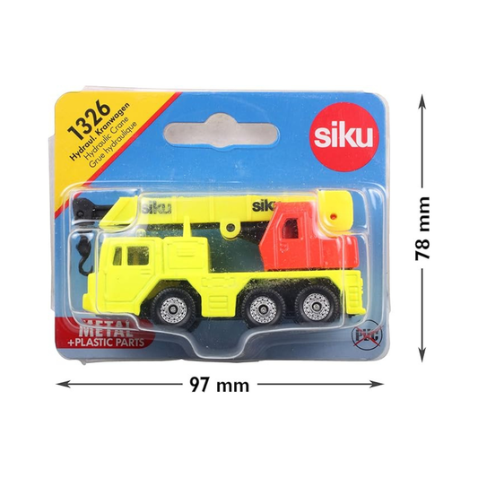 ジク (SIKU) ミニカー クレーントラック SK1326