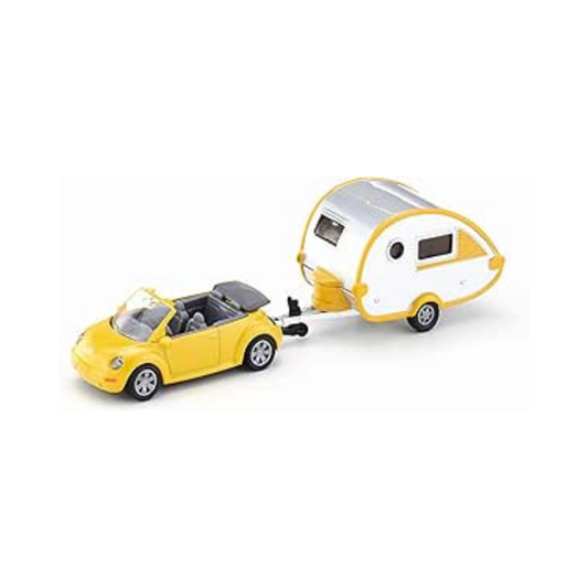 ジク SIKU VW ニュービートル キャラバン付 SK1629