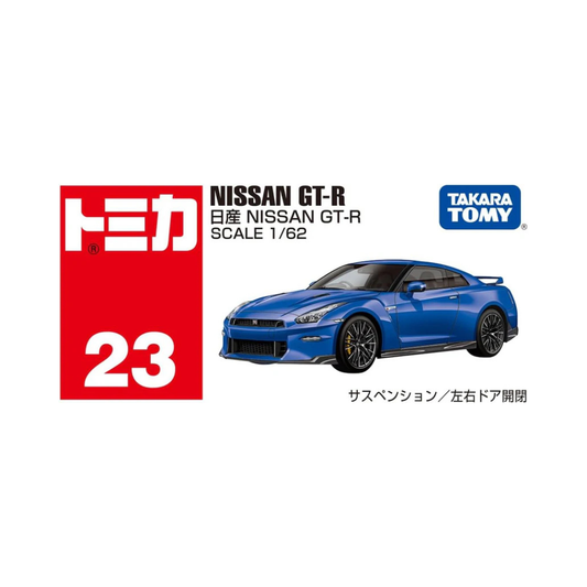 Takara Tomy Tomica No.23 Nissan GT-R (Boxed) Mini Car Toy, Ages 3 and Up