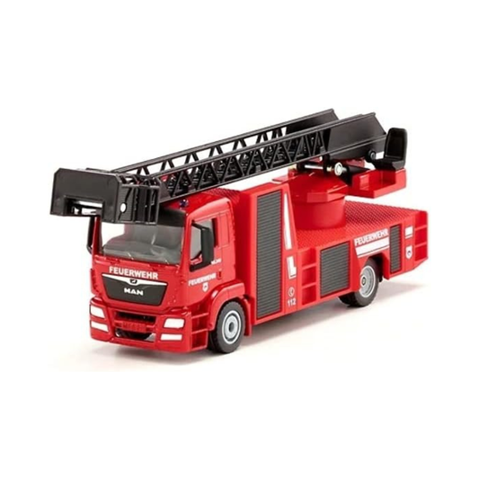 SIKU MAN 1:50 SK2114 Rotary Ladder Truck, Ages 3 and Up