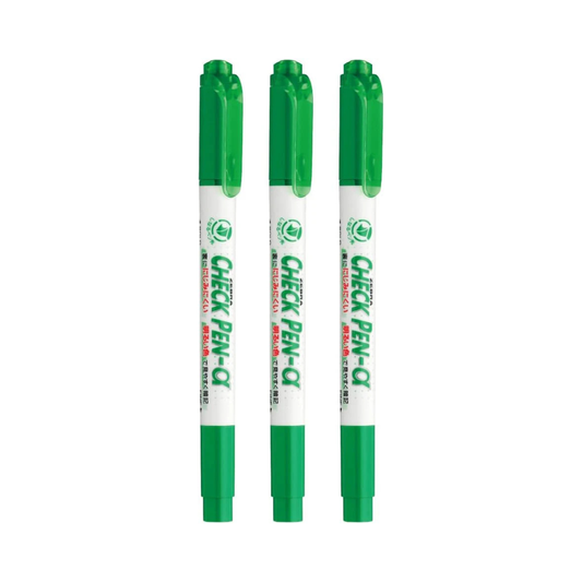 ZEBRA WYT20-G-3AZ Water Pen Memorization Check Pen Alpha Green 3 Pens