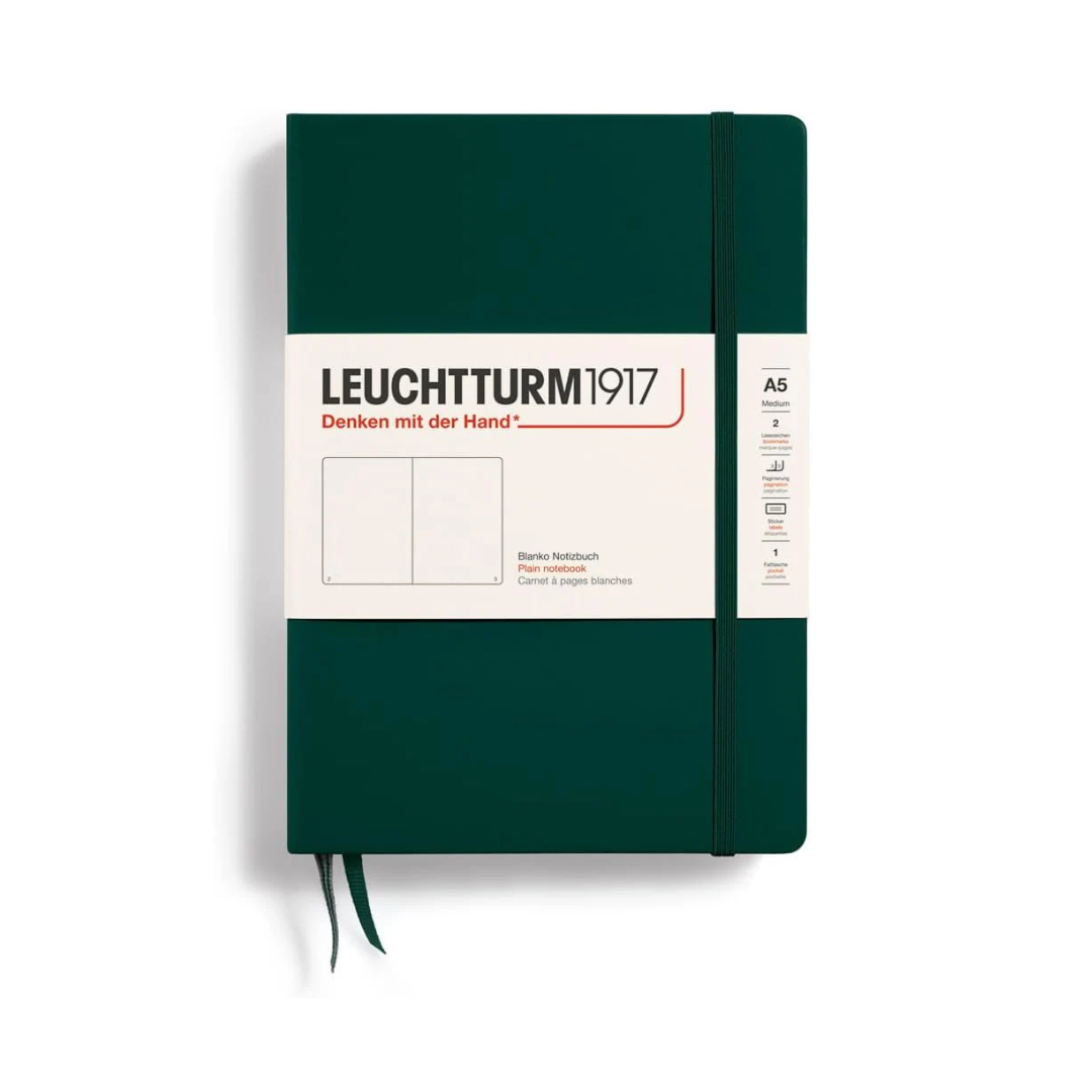 Leuchtturm1917 Notebooks Medium (A5) Forest Green Medium (A5) Solid 367254