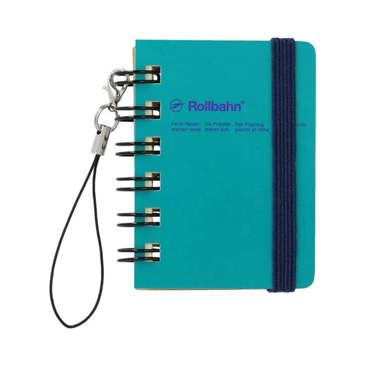 Delphonics Rolburn Memo with Pocket, Micro (Turquoise)