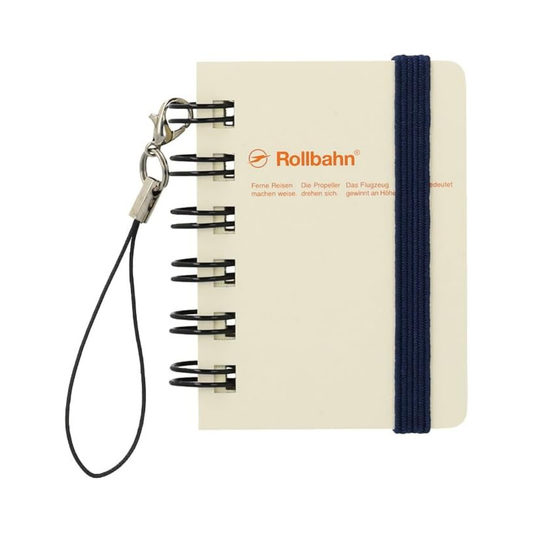 Delphonics Rolburn Memo with Pocket, Micro (Cream)