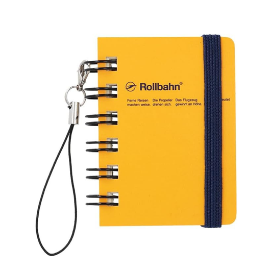 Delphonics Rolburn Memo with Pocket, Micro (Yellow)