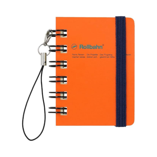 Delphonics Rolburn Memo with Pocket, Micro (Orange)