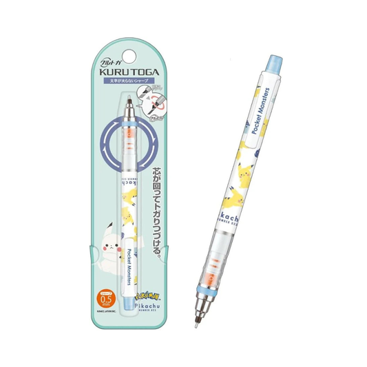 Kurutoga  302834 Pokemon Pikachu  Mechanical Pencil 0.5 Forest Town
