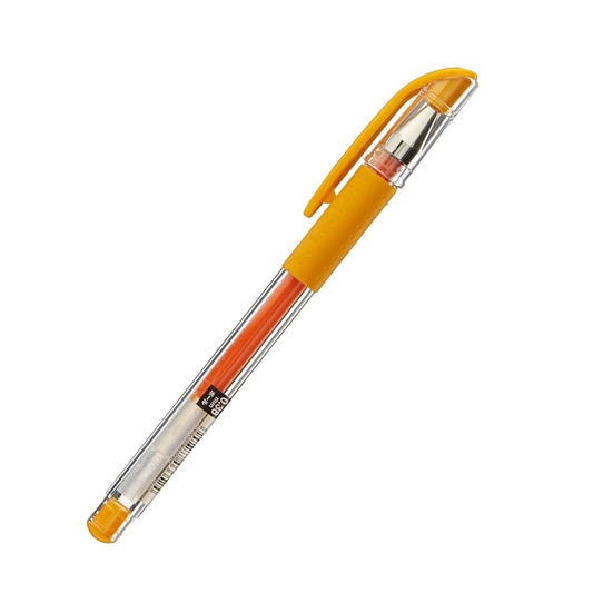Uni Mitsubishi Pencil Uni-Ball Signo UM151.69 Gel Ballpoint Pen, 0.015" (0.38 mm), Golden Yellow