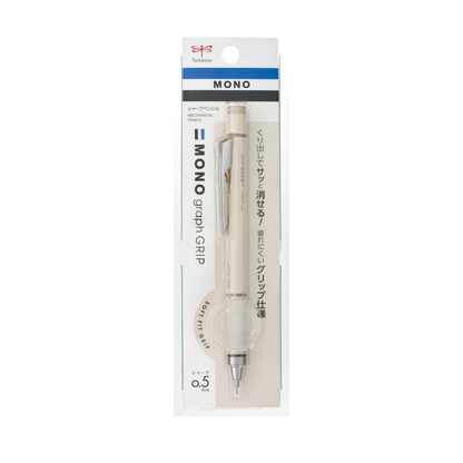 Tombow Mechanical Pencil, 0.5mm, MONO Monograph Grip (Soft Fit Grip for Anti-Fatigue), Pale Green DPA-152F