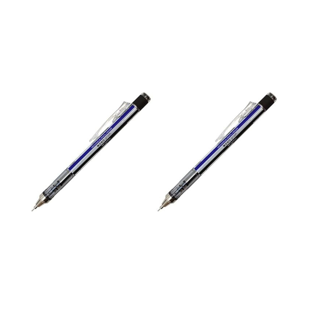 TOMBOW Mechanical Pencil, 0.01 inch (0.3 mm)  Monograph, Shake and Core, MONO Color DPA-131A (x2)