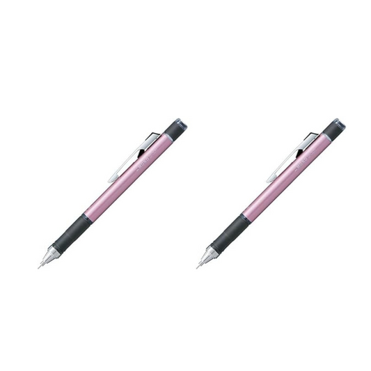 TOMBOW Mechanical Pencil  Monograph with Rubber Grip Pink DPA-141D (x2)