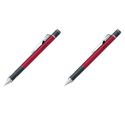 Tombow DPA-141E Pencil Mechanical Pencil MONO Monograph with Rubber Grip Shine Pink (x2)