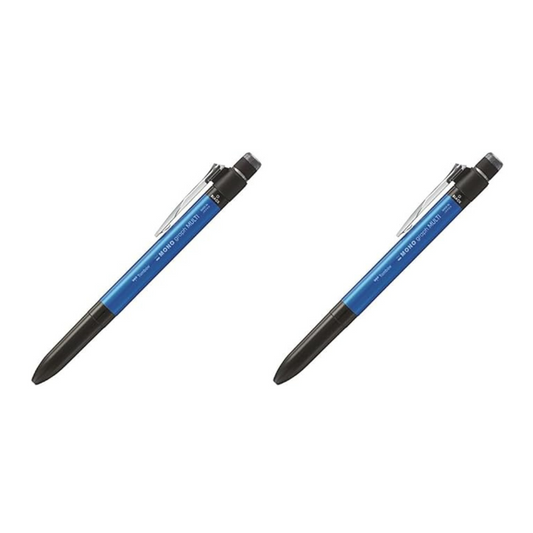 TOMBOW Multifunction Pen 2 & S+ Eraser  Monograph Multi Blue CPA-161D (x2)