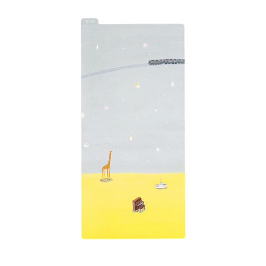 Hobonichi Hiroko Kubot Underlayment Shell Star Weeks Size Notebook Accessory
