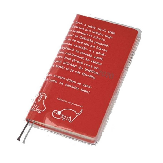 Hobonichi Techo Almost Daily Planner Clear Cover for Darshenka Weeks Size Notebook Accessory