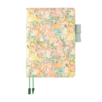 Hobonichi Liberty Fabrics/Hollyhocks (Orange)