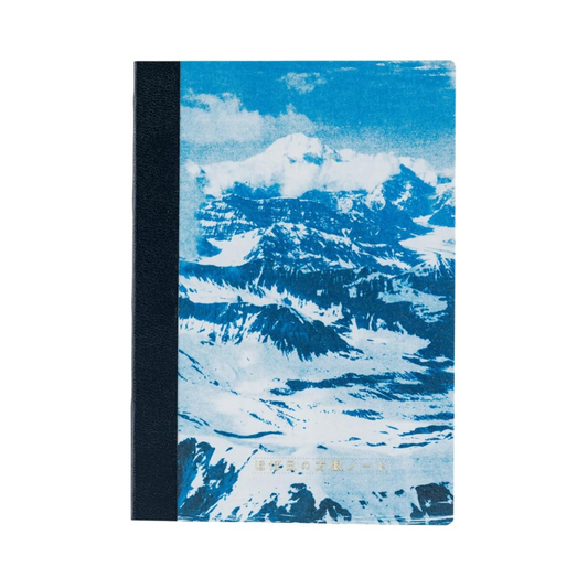 Hobonichi Notebook, Naoki Ishikawa/Almost Daily Square Notebook (A6) DenalI In The Midnight Sun #1, 3.7 mm Square, 240 Pages, 4 Color Grid, Notebook Accessory